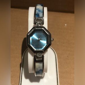 3/$40 Acuci Blue and Silver Women's Watch
